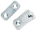 Produktbild KOTARBAU® 50er Set Lochplatten 40 x 16 mm Verzinkt Silber Flachverbinder Holzverbinder Innen Außenbereich Lochplatte Stahlverbinder Lochblech Flacheisen