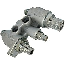 7246783 4BD4FH Hydraulic Coupler Manifold Block Assy 48mm Compatible with Bobcat 863 864 S130 S150 S160 S175 S185 S205 S220 S250 S300 S330 T140 T180 T190 Loader