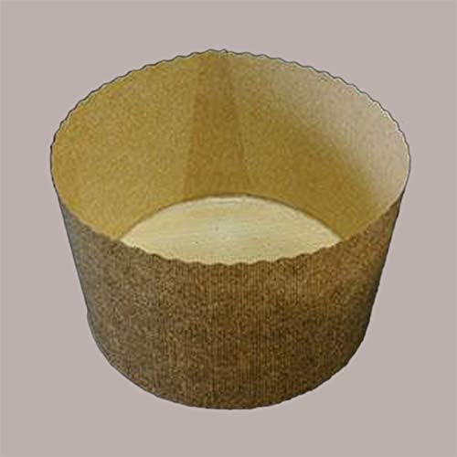 Stampo Per Panettone In Carta Forno Onda Rigida - 5 Pezzi, 155x106 Mm, Per 750 Gr - Foto 13