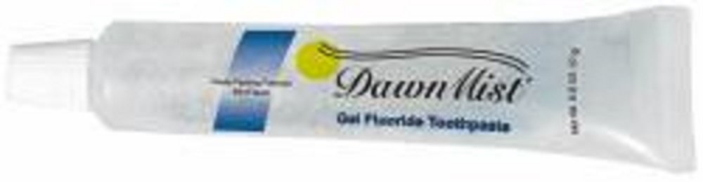 Dawnmist® Gel Flouride Toothpaste .6 Oz (Case of 144)
