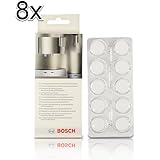 8x Bosch TCZ6001 Reinigungstabletten für Kaffeevollautomaten