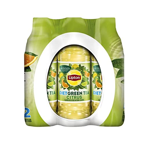Lipton Diet Citrus Iced Green Tea Plastic Bottle 16.9 Fl Oz 24 Pack By Qualitatt 10 #TOP5