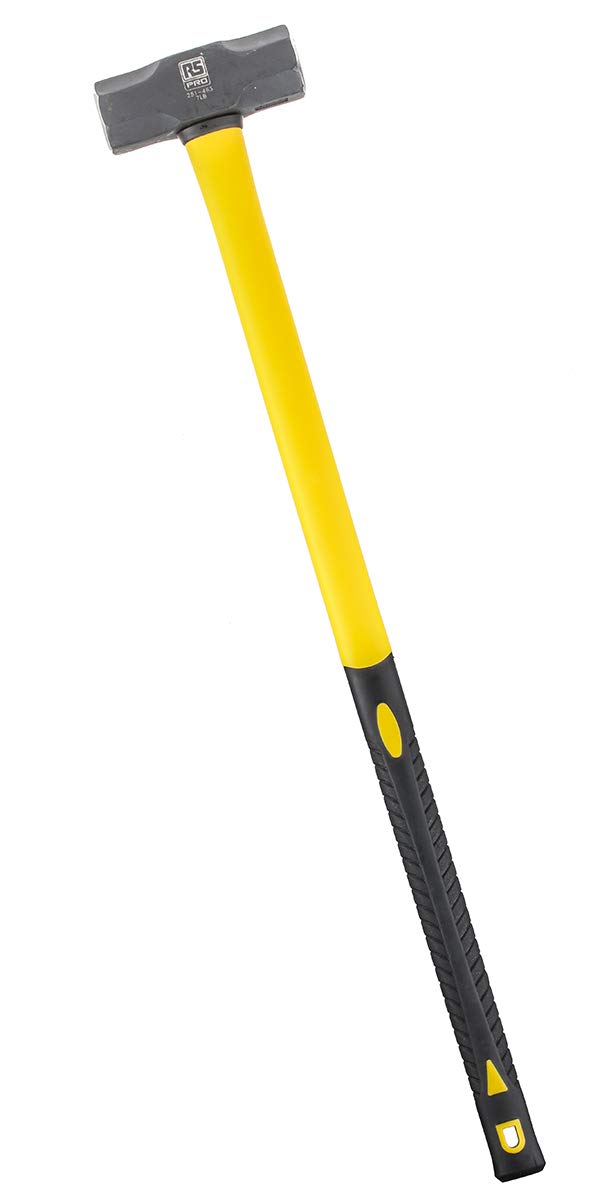 RS PRO Młotek, młot kowalski ze stali węglowej, trzonek z włókna szklanego 3,2 kg 762,0 mm