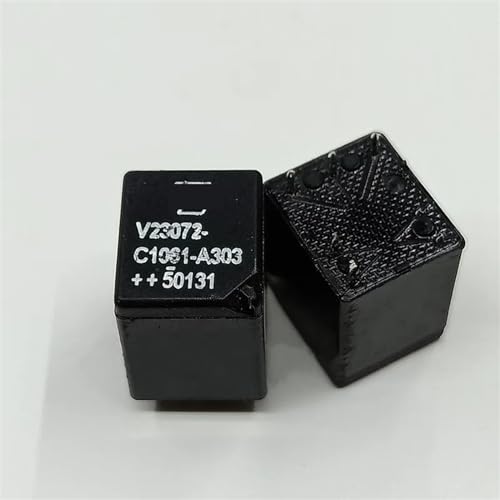 Relais V23072-C1061-A303 12VDC automobile à 5 broches pour circuit imprimé Bosch ou Tyco