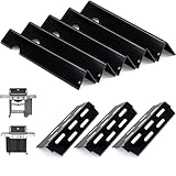 Tombili Genesis II Grill Parts Flavorizer Bars Heat Deflector Replacement for Weber Genesis II 300 Genesis II LX 300 Series Gas Grills, Porcelain Steel Grill Parts for Weber 66032 66795 67095 66040