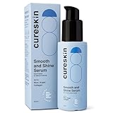 Cureskin Smooth and Shine Hair Serum for Dry Frizzy Hair Women and Men | Helps Reducing Hair Breakage, Frizz and Detangels for Strong, Protected and Shiny Hair