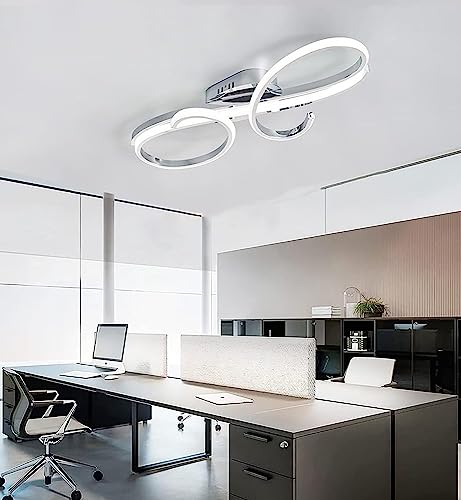 Plafonnier LED de table à manger dimmable 75W pour éclairage intérieur - 5