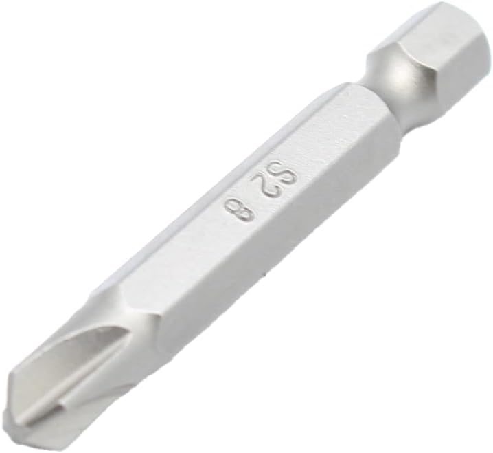 TEMO 25 pc Torq-Set #8 2 Inch Impact Ready Screwdriver Insert Bits with 1/4 inch Hex Shank and Quick Release Slot
