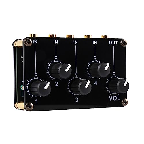 Table de mixage voies mini stéréo sans alimentation
