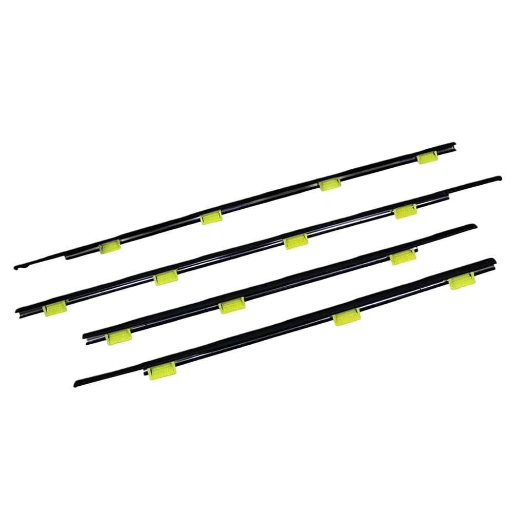 Mzxygkli One Color Car Window Weather Strip Chrome Side Door Moulding Trim Belt Outer Glass Sealing Belts 72410-S9a-003 Window Weatherstrips For Crv 2002-2006
