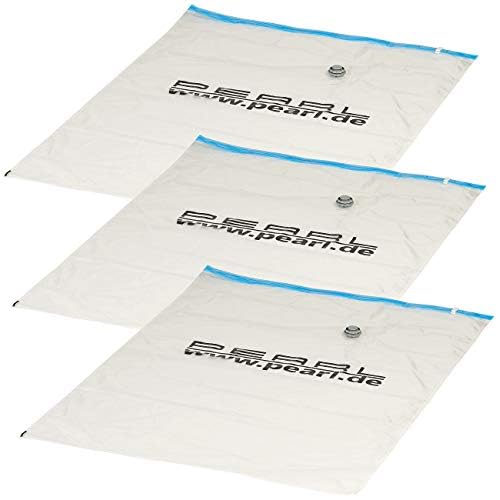 PEARL Universal-Vakuumbeutel 91x124cm 3er-Set groß