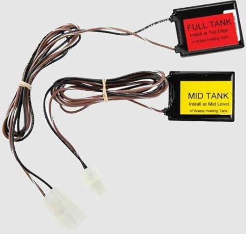 Thetford Waste Tank Level Sensor - Dual Mid and Top Edge for Tecma Silence Plus Toilet | Wired Monitoring Solution with Connectors