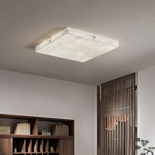 Illuminazione luminosa e uniforme: ci sono più perle di lampada sul bordo della plafoniera a LED a montaggio piatto; può fornire un'elevata luminosità; la lampada è vicina al soffitto e la luce è morbida, luminosa e uniforme; non ci sono punti scuri o sfarfallio