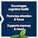 Life Extension Cognitex® Elite, sage, Blueberry, ashwagandha, phosphatidylserine, vinpocetine, Attention, Focus, Mood & Memory, Gluten-Free, Non-GMO, Vegetarian, 60 Tablets