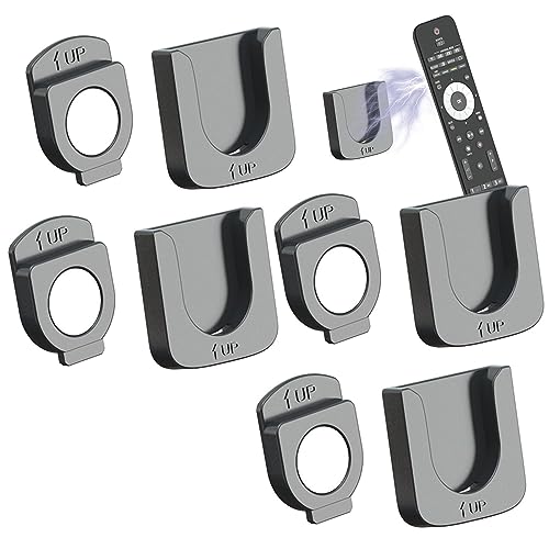 リモコンホルダー マグネット式 4個セット 粘着リモコンホルダー 強力な磁石でしっかり保持 壁取り付け ホルダー 強力粘着 リモコンラック 壁掛け収納 穴なし 自宅 オフィス 学校用品