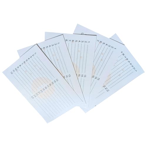 Hooe England 5 tarjetas de almacenamiento de frases semillas, copia de seguridad de recuperación de 24 palabras, tamaño de tarjeta de crédito (11 x 8 x 0.4 cm), cartera duradera y segura para llaves