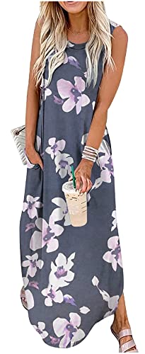 Image of CHUNTIANRAN Maxi Dresses for Women Summer Outfits Boho Beach Long Dresses Casual Sundresses Resort Wear for Women 2026