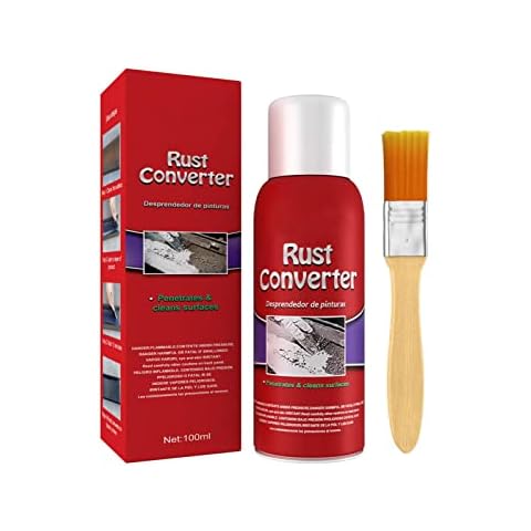 MQDLF Rust Converter Rust Treatment Rust Remover Rust-free Primer Multi-functional Car Chassis Rust Removal Conversion Agent For Prevent Future Corrosion 100ML Cover