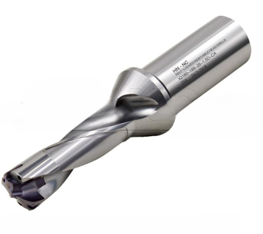 1PC 1.5x Crown Drill CNC Drill with Interchangeable Inserts IQ-180-189-25-1.5D