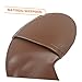 FUNOMOCYA Adjustable Violin Shoulder Rest Pad Chin Rest 1/2-1/4 Size Genuine Leather Cushion Height Adjustment Comfortable Shoulder Support for Violin Players