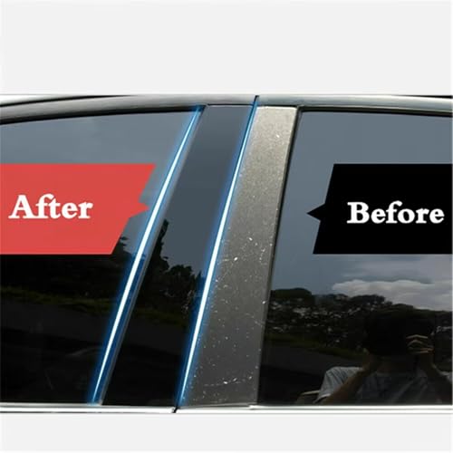 Embellecedores para ventanas de Mercedes-Benz Clase S W220 (1998-2005), kit de 6 piezas adhesivas 6
