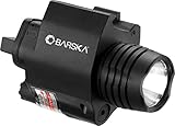 Barska AU12714 5mW Red Laser Sight and 200 Lumen Flashlight Combo with Momentary Cable Switch