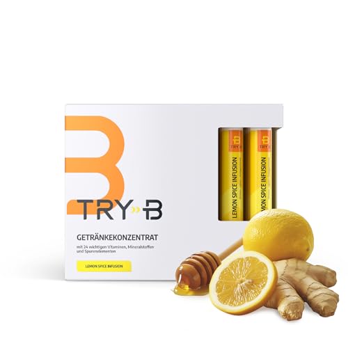 TRY-B Abnehmshake mit Glycerol, Vitaminen & Mineralstoffen – Diät Shake für 7 Tage – Abnehmen Shake 28 Tubes für einfache Diät Kur – Low Calorie Fastendrink ohne Hungergefühl – Ernährungsdrink