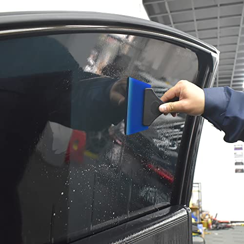 Reevaa Window Tint Tools, Window Tint Squeegee, Rubber Squeegee For Car Windshield, 5 Inch Small Squeegee For Vehicle Window Tinting Car Glass Film Installation,Cleaning Water Remover #TOP3