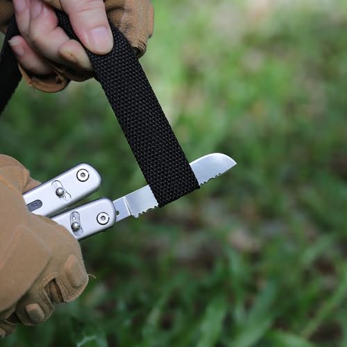 Image of Roxon FT02 Build Your Own Multitool Accessory for Flex Multitool (4 pcs A set included Small Serrated Blade, Small & Large Scalpel, Large Serrated Blade) Replaceable Tools for all kinds of Knives