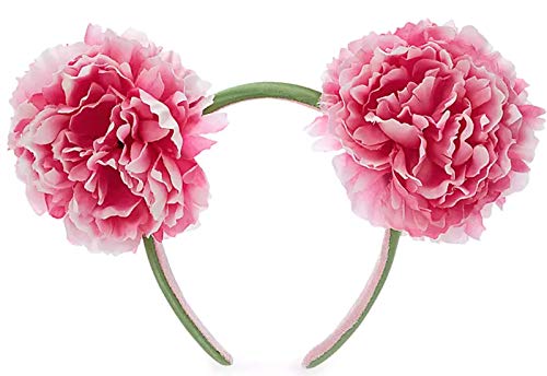 Disney Parks Minnie Mouse Ears Headband - Pink Flowers