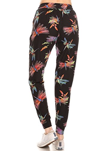 Image of Leggings Depot Premium Jogger Women's Popular Print High Waist Track Pants(S-XL)
