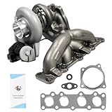 QBselecar Turbocharger Repair kits Turbo Charger W/Gaskets Compatible with Hyundai Sonata Santa Kia Sorento Optima 2015-2020 2.0T L4 Replace For 282312GTA1, 9012401050, 9012401080, TD04L6-13WDT-7.0T