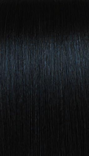 ZurySis Synthetic Hair Faux Locs Swiss Lace Front Wig - LOC LACE WELLA (1B Off Black)