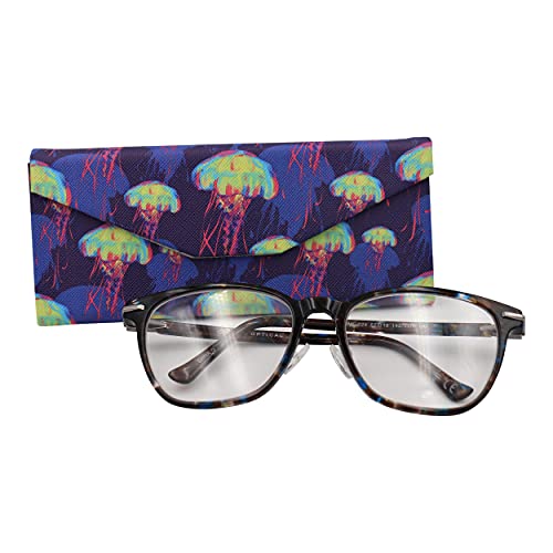 Image of Real Sic Glasses Case for Men and Women - Magnetic Folding Hard Shell Sunglass Holder - Inspired by Adorable Animals
