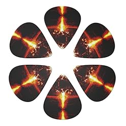 Volcano Lot de 6 médiators pour guitare acoustique, guitare électrique, basse, ukulélé – fins, moyens et épais - Les Beatles, Paul McCartney, John Lennon, RIngo Starr, George Harrison Volcano Lot de 6 médiators pour guitare acoustique, guitare électrique, basse, ukulélé - fins, moyens et épais – Image 4