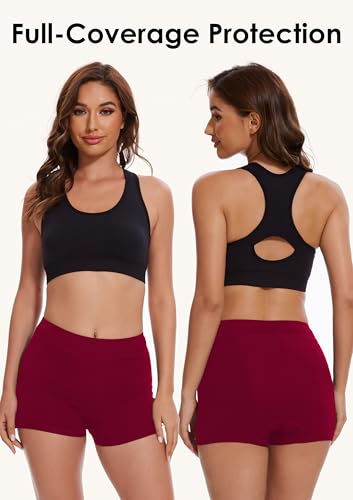 Image of YESWEL Overnight Period Shorts For Women, Leak-proof, Heavy Flow, Menstrual Absorbent Boyshorts