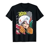 US Manga Speed Racer Logo Close 01 Black T-Shirt