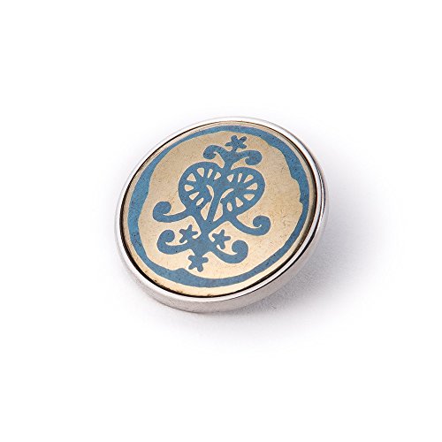 Preisvergleich Produktbild Noosa Chunk 206 Erzulie blue / gold-powderstone / brass