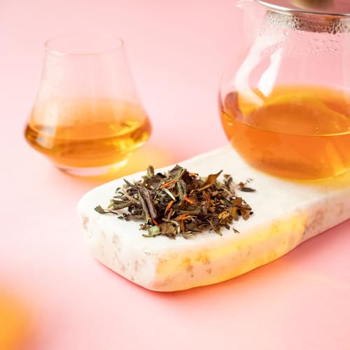 Image of Positively Tea, Organic White Tea Sampler, Loose Leaf, 4 Ounce, 3 Pack