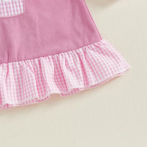 First Birthday Outfit Baby Girl Birthday Clothes Smocked Overalls Cake Embroidery Dress4