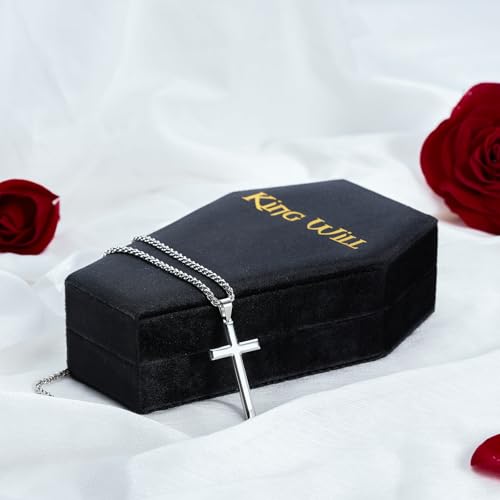 Mens Velvet Ring Box Organizer Coffin-Shape Unisex Storage Case for Rings - image 5