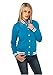 Urban Classics Ladies College Sweatjacket Veste de Sport, Turquoise (00217), L Femme