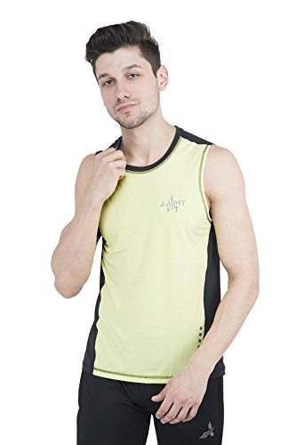 Mens Vest Yellow