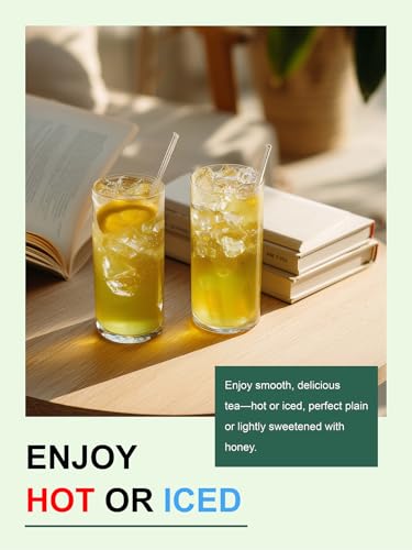Image of TeeLux Green Tea Bags, Pure Green Tea, Super Antioxidant, Caffeinated 100ct