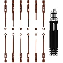 Repair Screwdrivers Tool Set for DJI Air 2/2S/3 Mavic 2/Phantom 3 4/4 Pro Mini 2/SE/Spark Avata Drone and Other RC Car Model Quadcopter Boat Home Appliances Repair 12 in 1