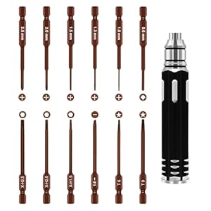 DJI Reparatur Schraubendreher Werkzeug Set für DJI Air 2/2S/3/Mavic 2/3 Phantom 3 4 Pro/Mini 2/SE/Spark Avata Drohne Und andere RC Auto Modell Quadcopter Boot Haushaltsgeräte