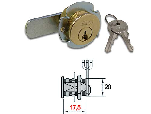 viro 1052u00a0cerradura Universal C/lev mm17,5u00a0