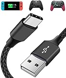 PS5 USB C Charger Cable Compatible for Nintendo Switch/Switch Lite,Xbox Series X Series S Controller,Xbox Core,PS5 Charging Cable,Braided Type C Cord Compatible for Nintendo Switch Lite Pro 6FT
