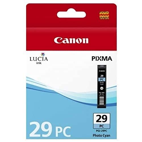 Canon PGI-29 Cartouche PC Photo Cyan pour immortaliser vos souvenirs de voyage et paysages marins