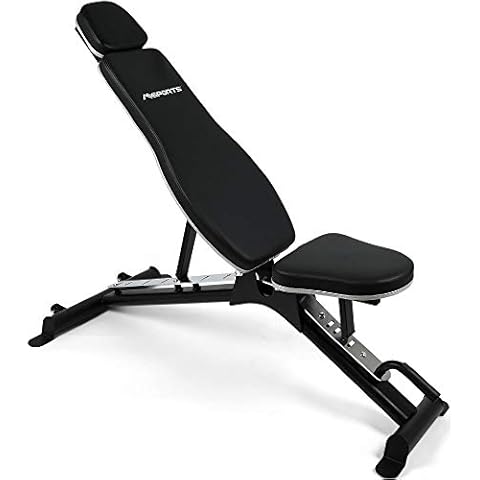 Banco de pesas ajustable Msports Cover